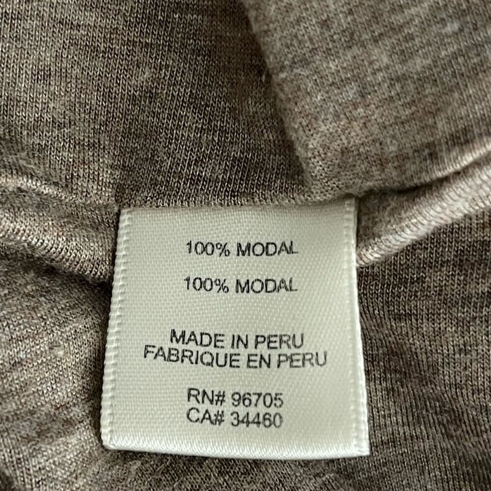 Rebecca Taylor Jersey Knit Taupe Bodycon Dress S - Picture 6 of 8
